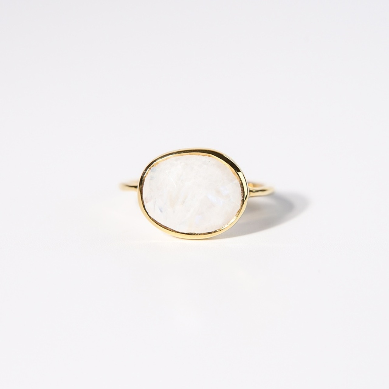 【16号-A】ムーンストーン リング