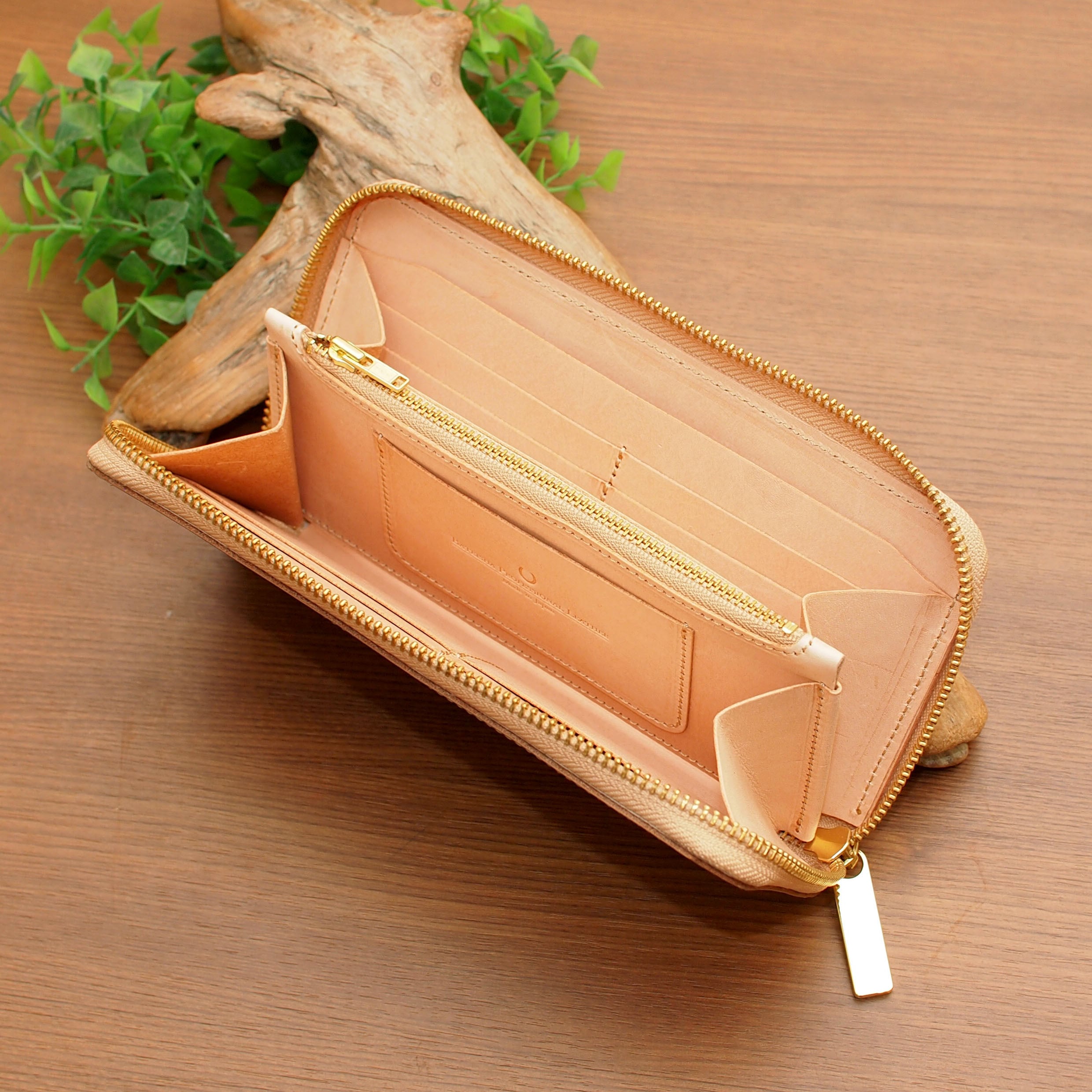 ランドセルリメイク☆ラウンドファスナー長財布 RR-01 | 馬蹄舎