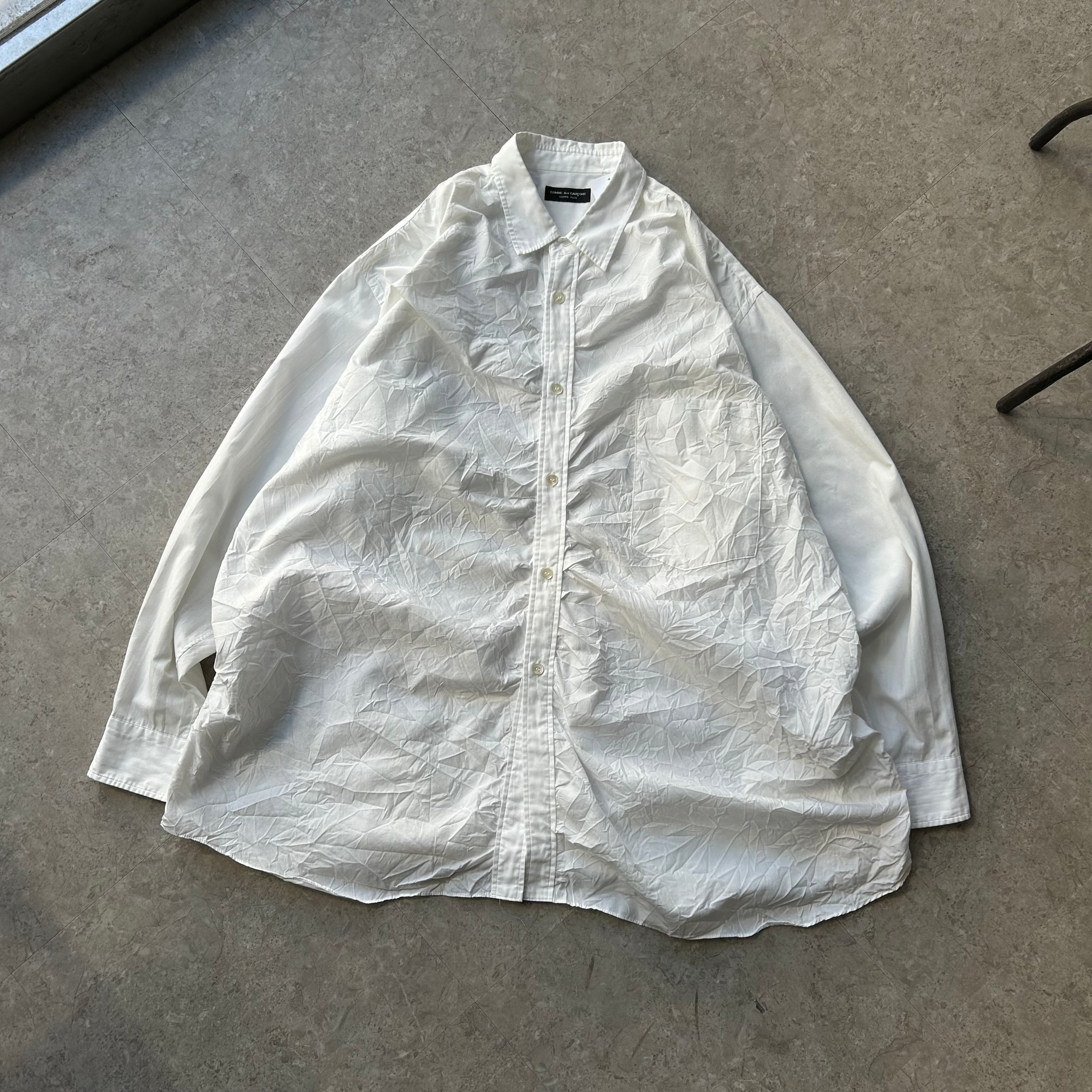 90s COMME des GARÇONS HOMME PLUS "シワ加工"L/S shirt【仙台店】