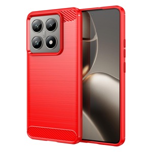 【人気】For Xiaomi 14T Pro ケース シャオミ 14T Pro ソフトケース 【larfbulroc】ソフトTPUシリコーン素材 保護カバー Xiaomi14T Pro 対応 (レッド)