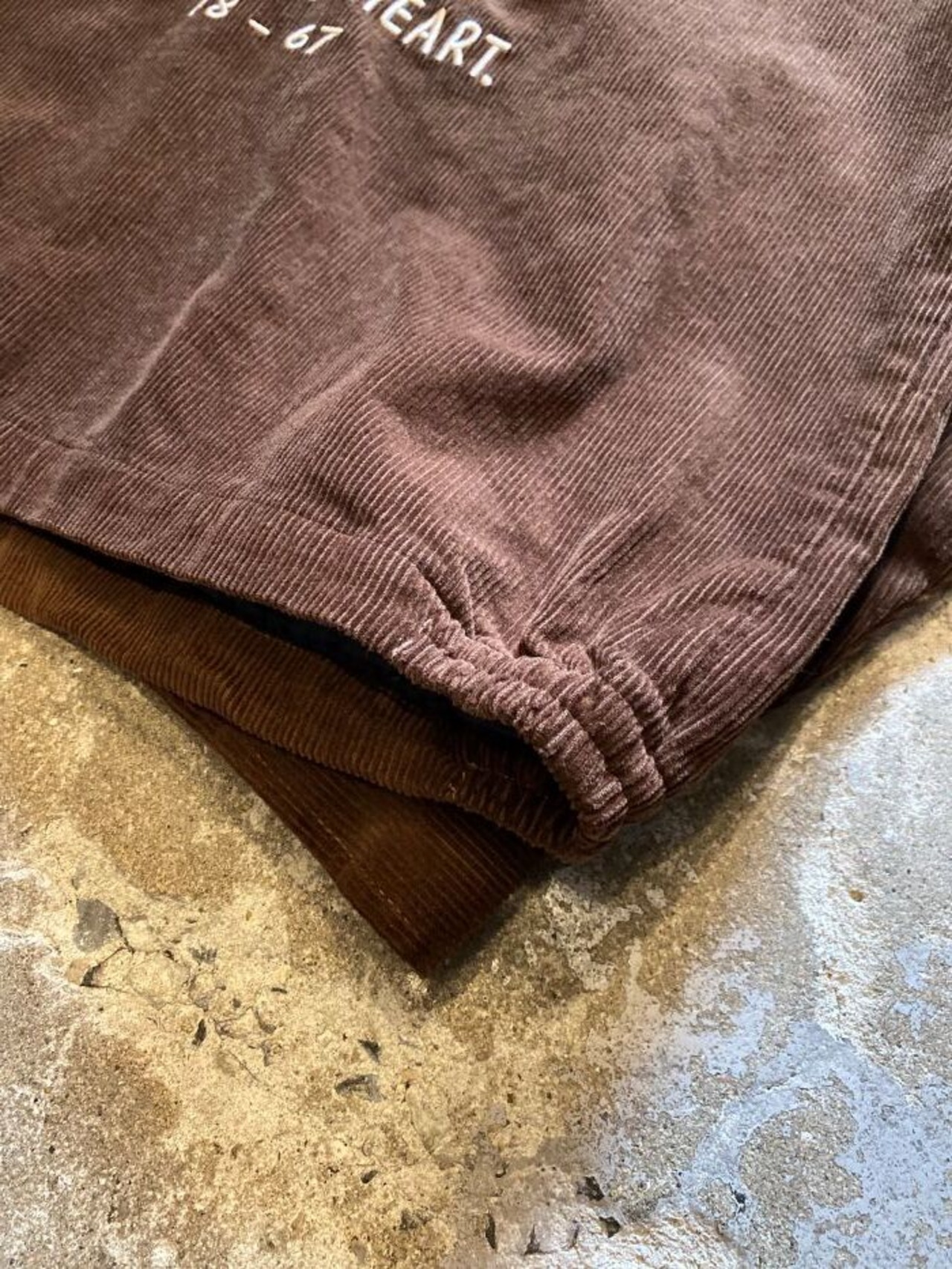 Power to the people / Corduroy zip up blouson-Tiger- / BROWN / コーデュロイ/ジャケット/スウィングトップ - 3