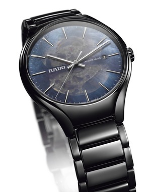 【RADO ラドー】True Automatic Open Heart トゥルーオープンハート（ブラックマザーオブパール）／国内正規品 腕時計