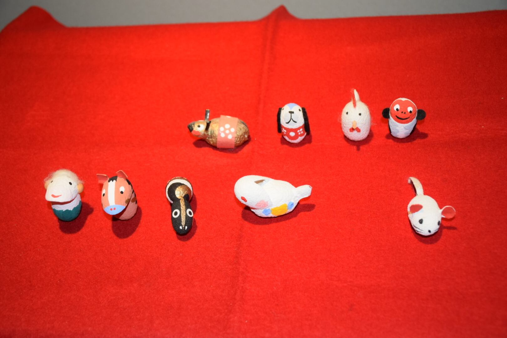 まゆ玉飾り十二支 | ひらた