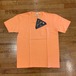 吊り編み クルーネック Tee(Orange) / BARNS OUTFITTERS BR-1100P