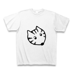 Tシャツ「ソノライフ Kitade Cat カラー;ホワイト」