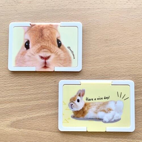 モキュ様 ウェットティッシュカバー うさぎセレクトショップ森音 東京神田のうさぎ雑貨