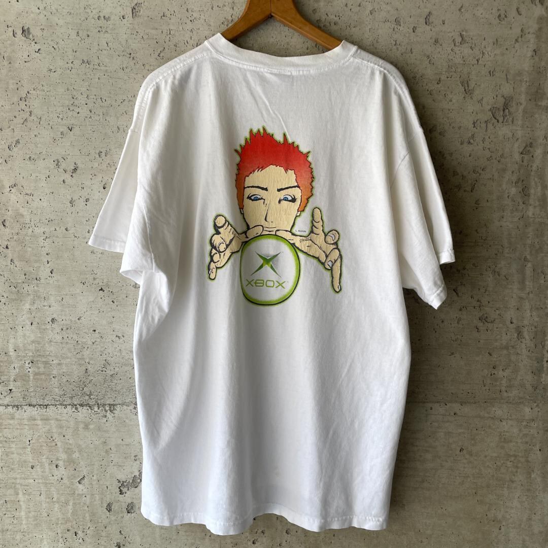 AE7 Tシャツ 00s ゲーム機 XBOX プロモ マイクロソフト ロゴ
