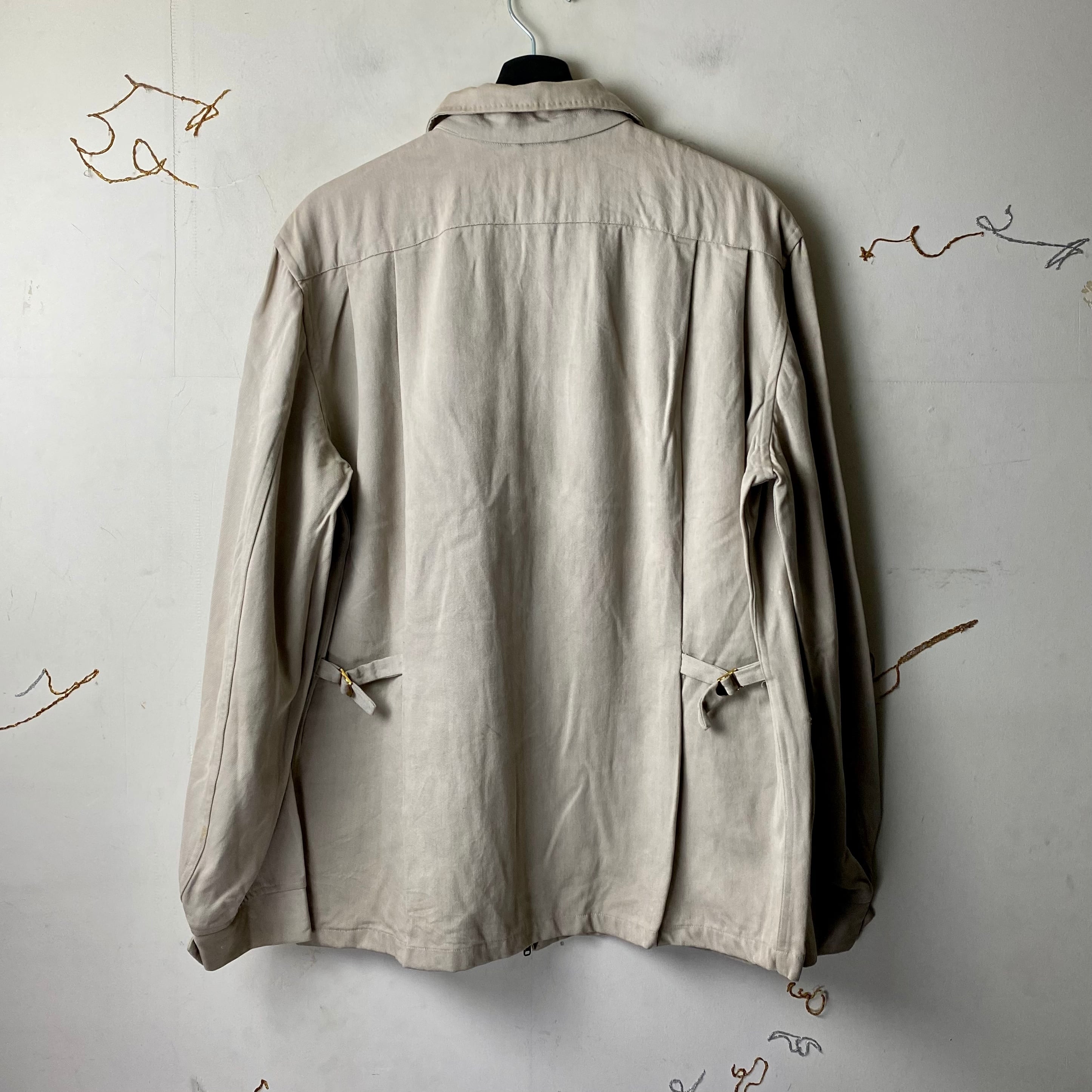 60’s McGREGOR vintage Rayon Gabardine vintage 1960's McGREGOR gabardine jacket | NOIR ONLINE