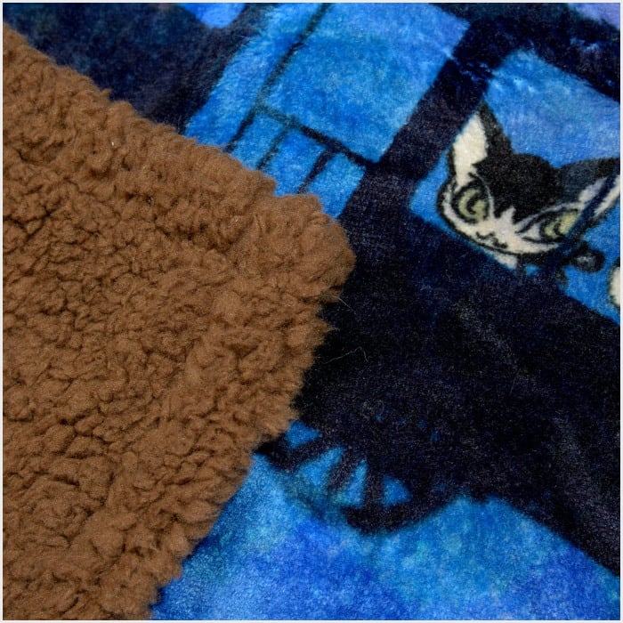 ベベダヤン(Bebe Dayan) もこもこひざ掛け サイズ／(約)70×100cm