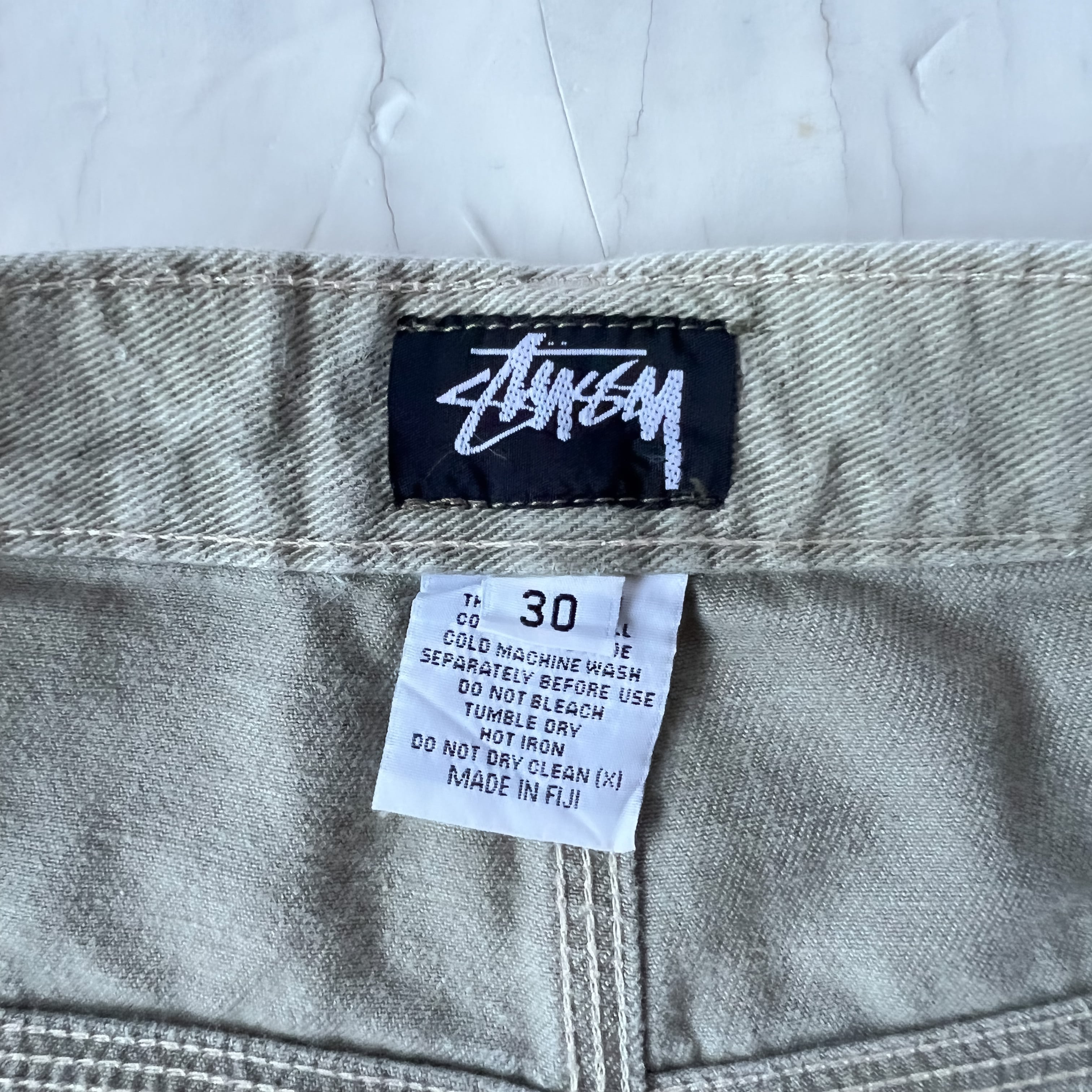 90s “old stussy” short pants made in Fiji 90年代 オールドス