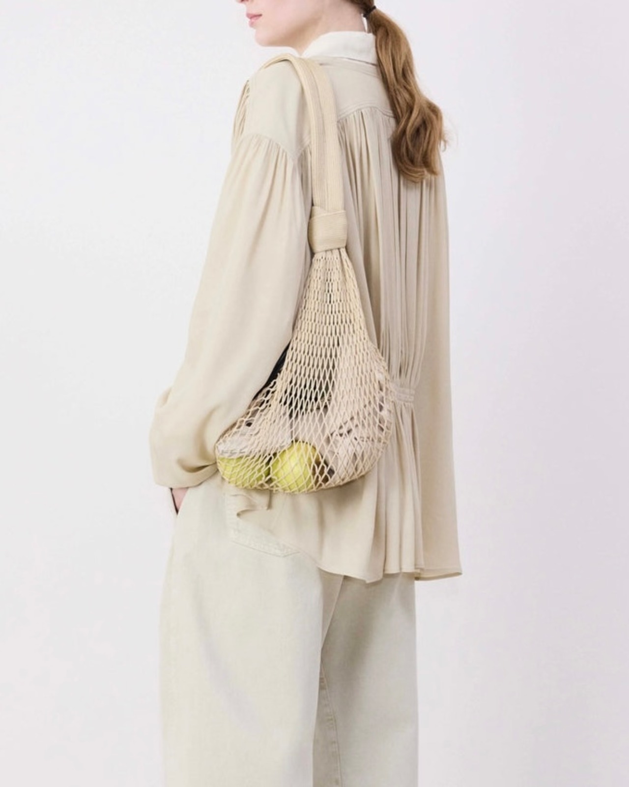 LEMAIRE / FORTUNE CROISSANT FILT BAG | LA VILLA ROUGE