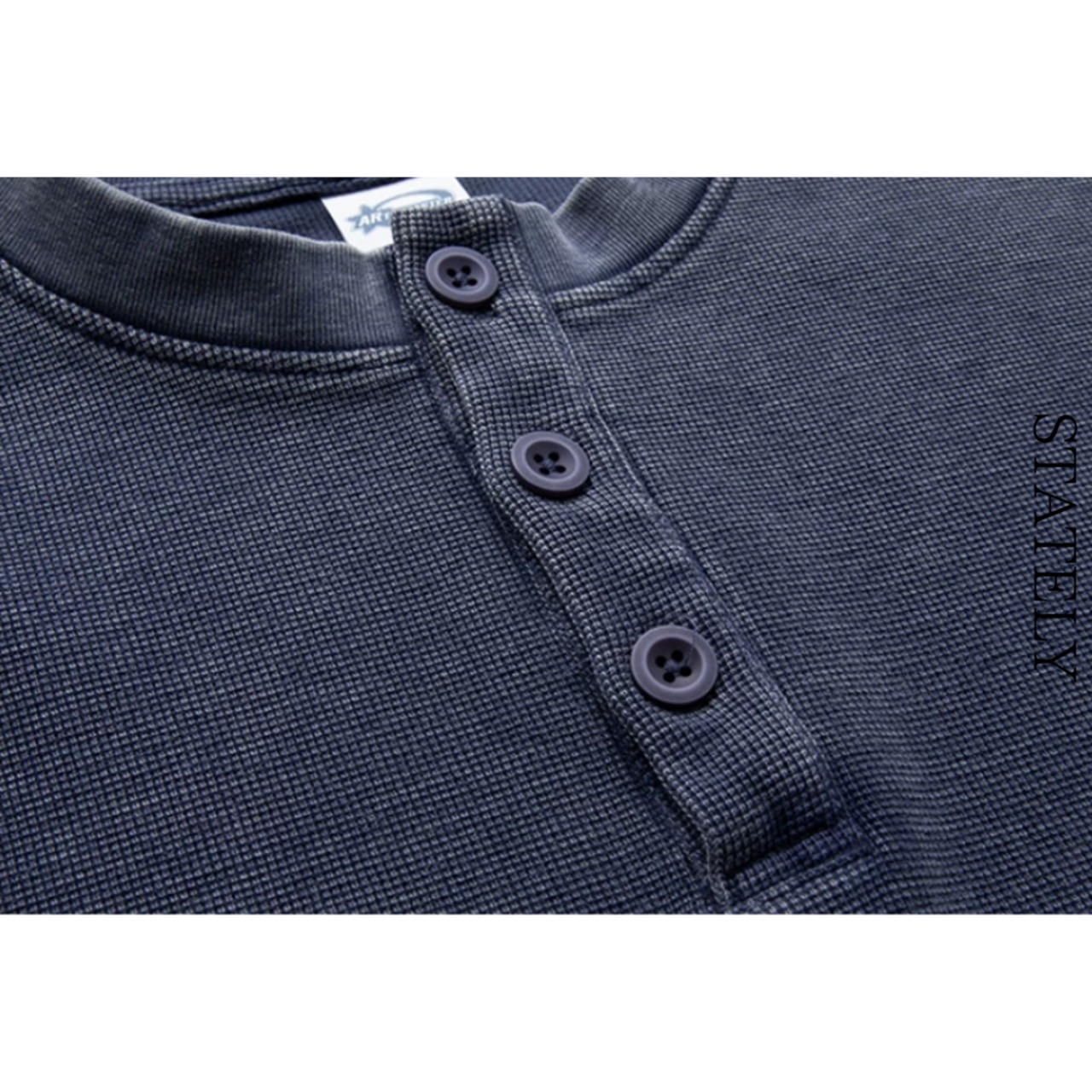 ヘンリーワッフルTee/4color_T259・画像11
