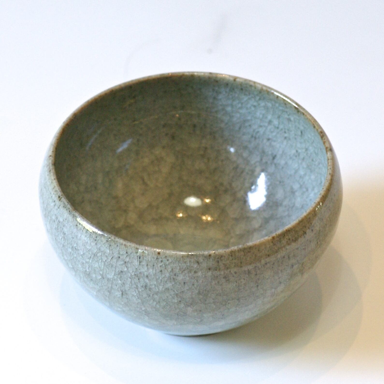 花瓶 青磁 梶原茂正作 未使用