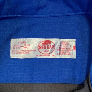 6849  レッドキャップ フォードモーター ワークシャツ バックプリント XXL