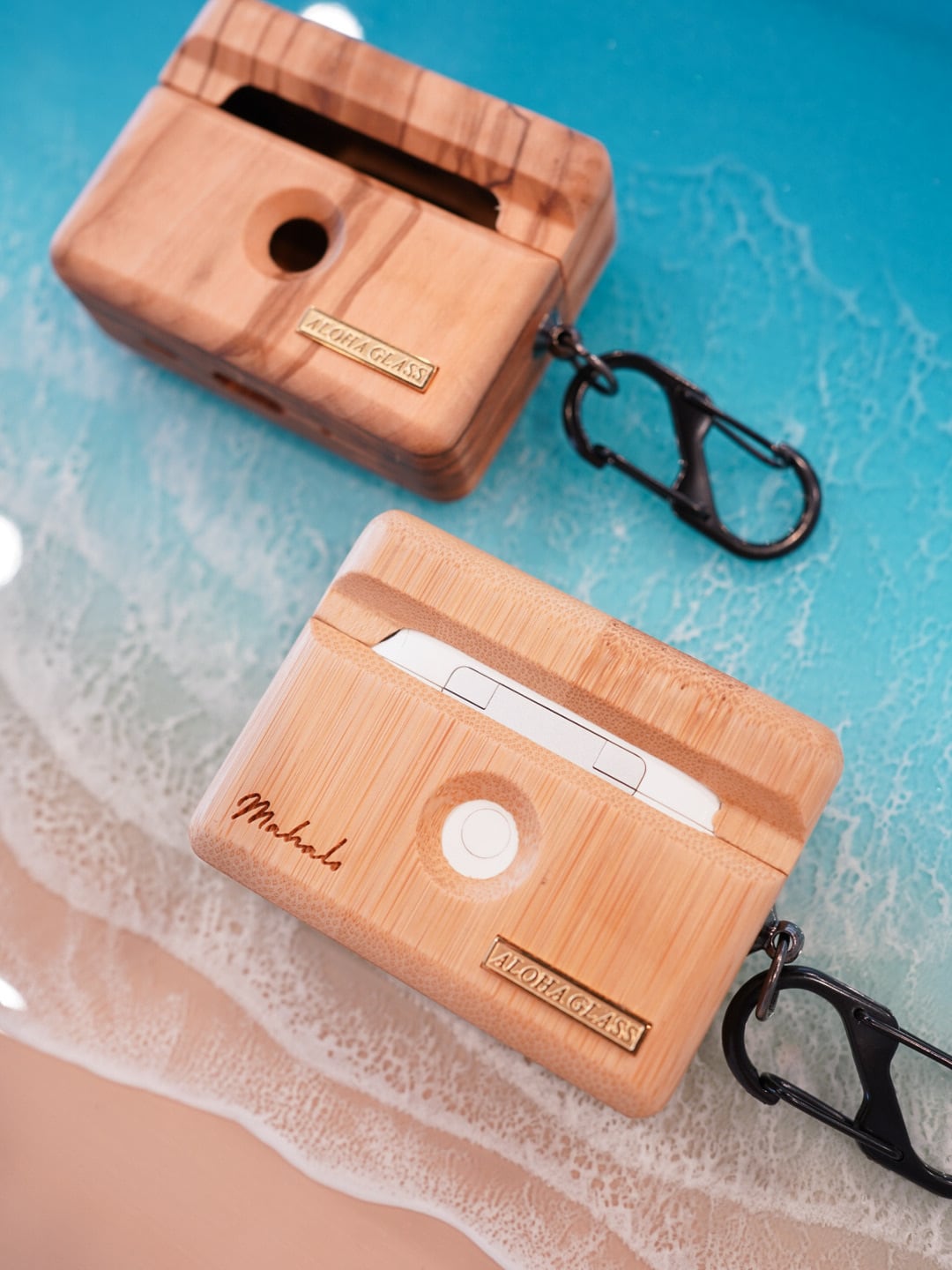 AirPods,Pro,Pro,3,第3世代 wood case(paisley) | ALOHA GLASS