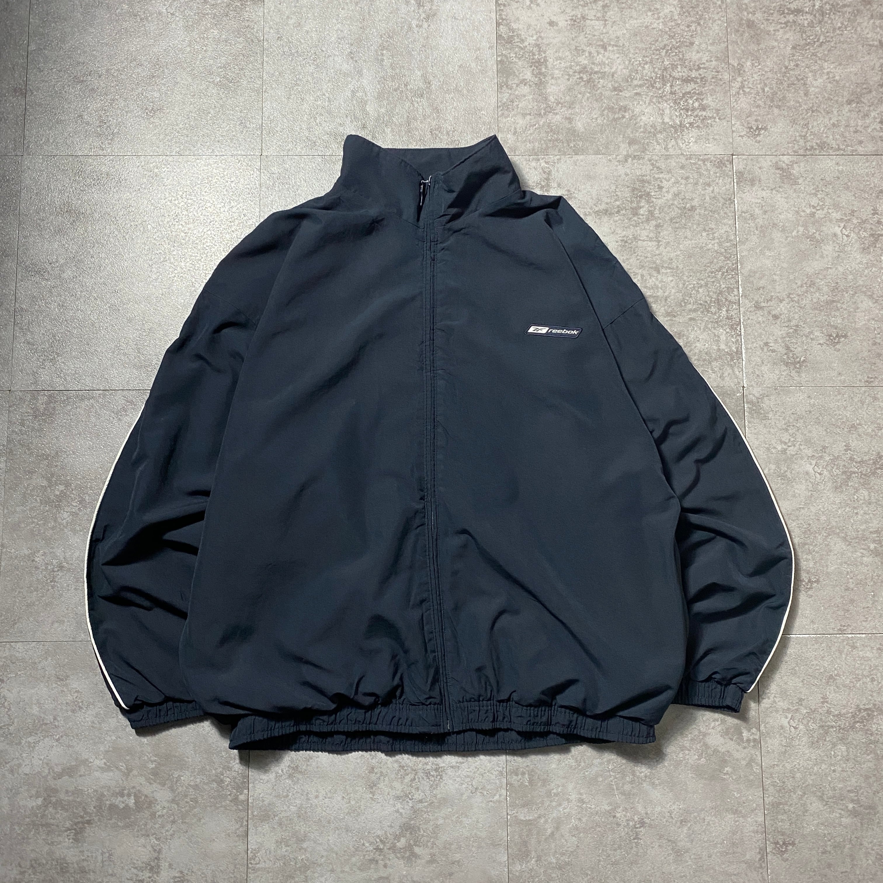 90's-00's Reebok リーボック 刺繍ワンポイント ベクターロゴ サイド