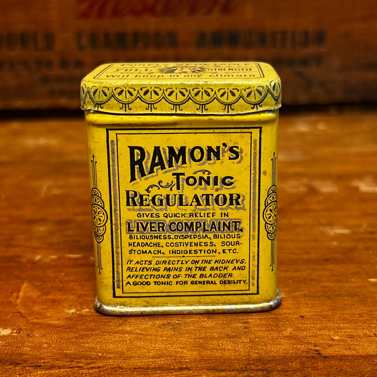 RAMON'S TONIK REGULATOR tin 缶 1920年代 T-403