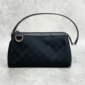 GUCCI グッチ GG柄 145750 ポーチ ブラック 6766-202204