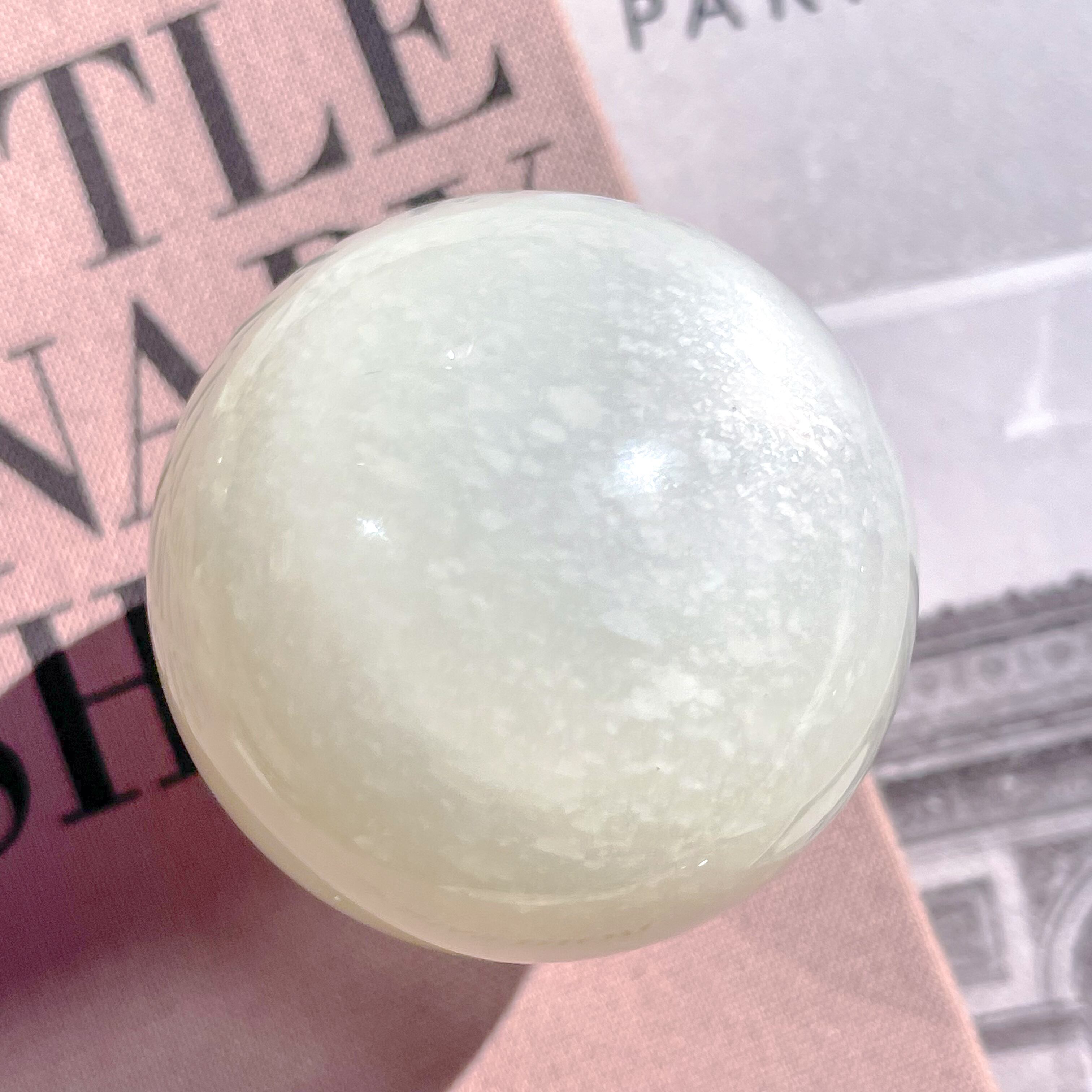 Green Moonstone Sphere 2 ✧ グリーンムーンストーン