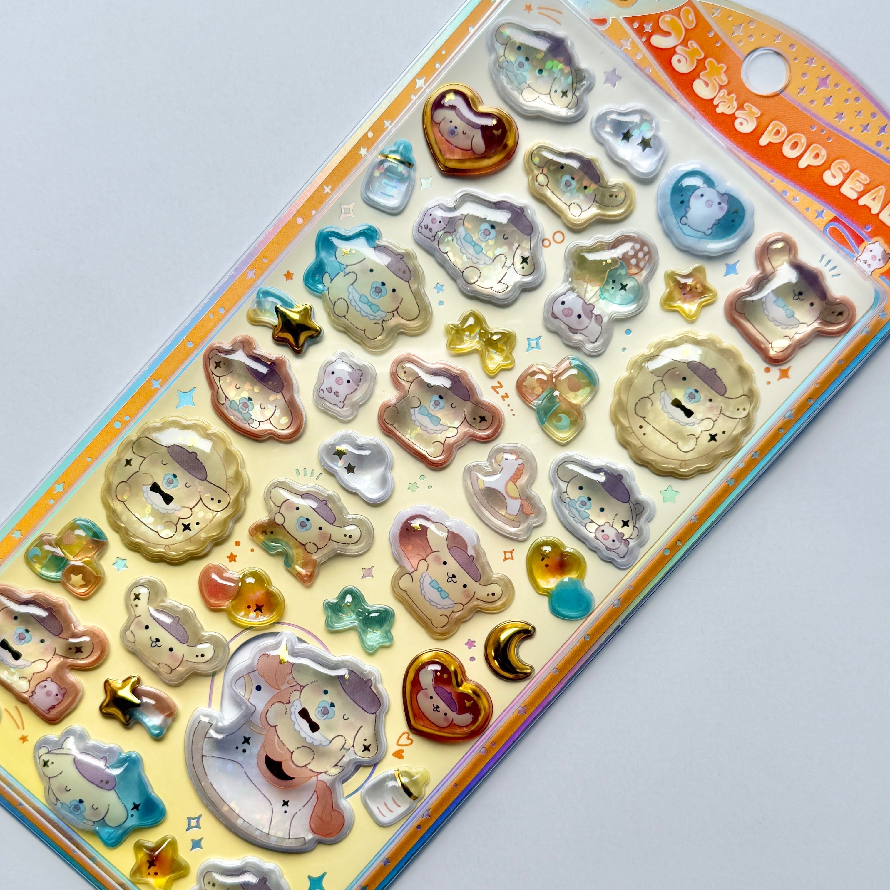 うるちゅるポップシール＆平成はっぴーフォン モンチッチ | Jewelie