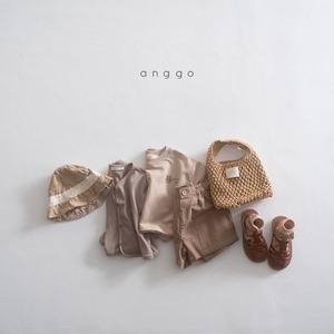 【anggo】チアバターパンツ ブラウン 90〜110cm
