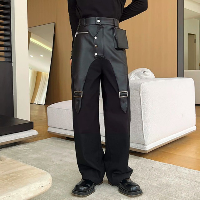 ディファレントデザイン　ストレートパンツ　LB0842