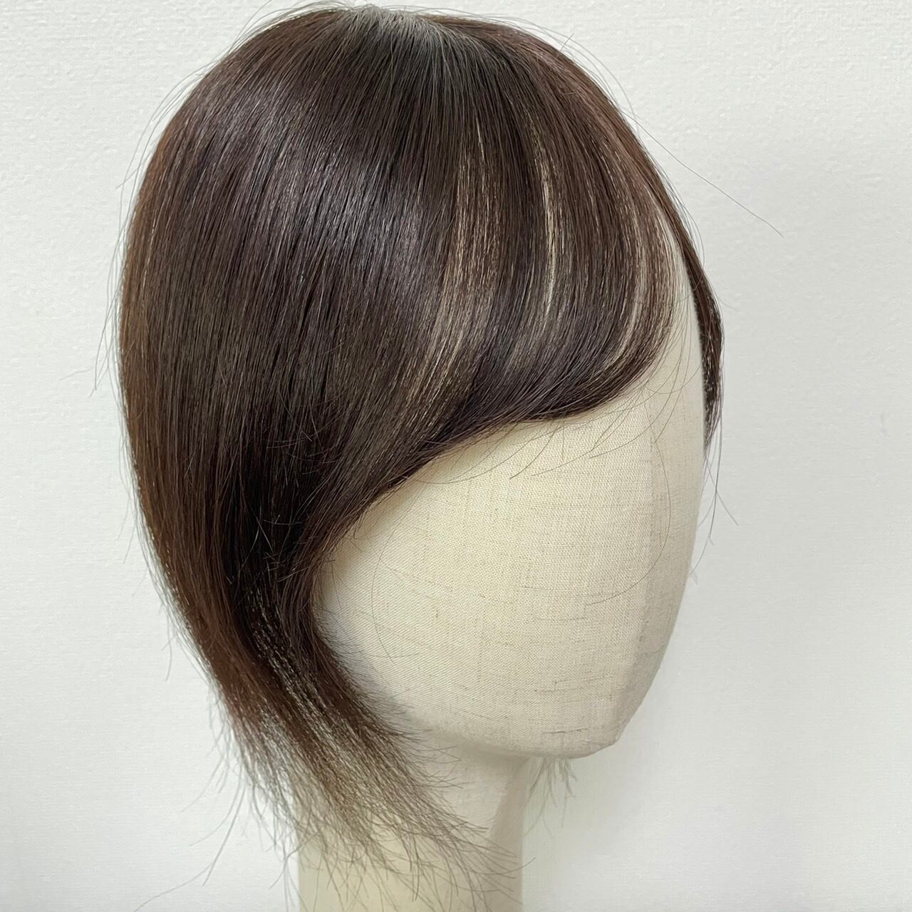 前髪あり 8×13レミー人毛100% ヘアピース 高品質 ポイント ...