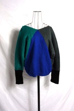 Dolman sleeve knit