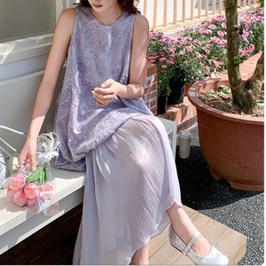 Layered jacquard dress S1471