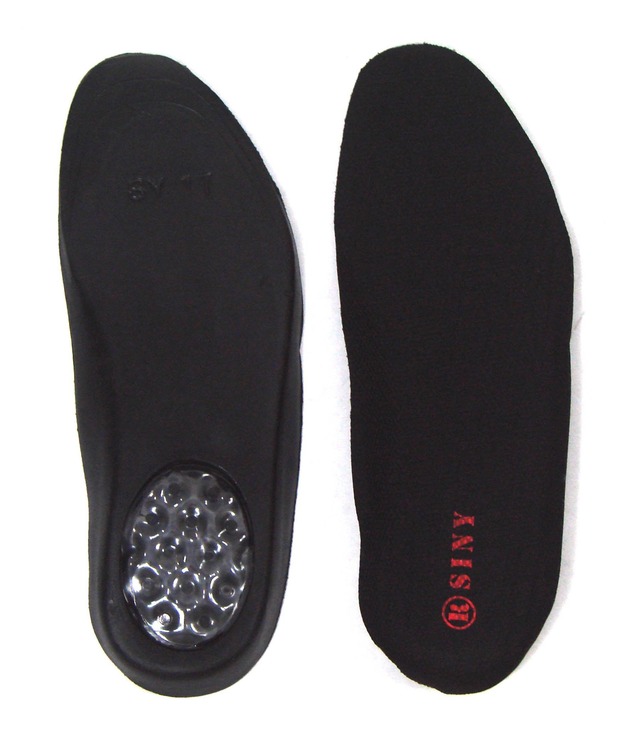 [siny] 身長UPインソール 1段 0.5cm ブラック エアインソールヒール ほっそりと見えるシークレットヒール ファッショントレンド Free Size