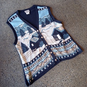 アメリカ製 ニットベスト used [110072]
