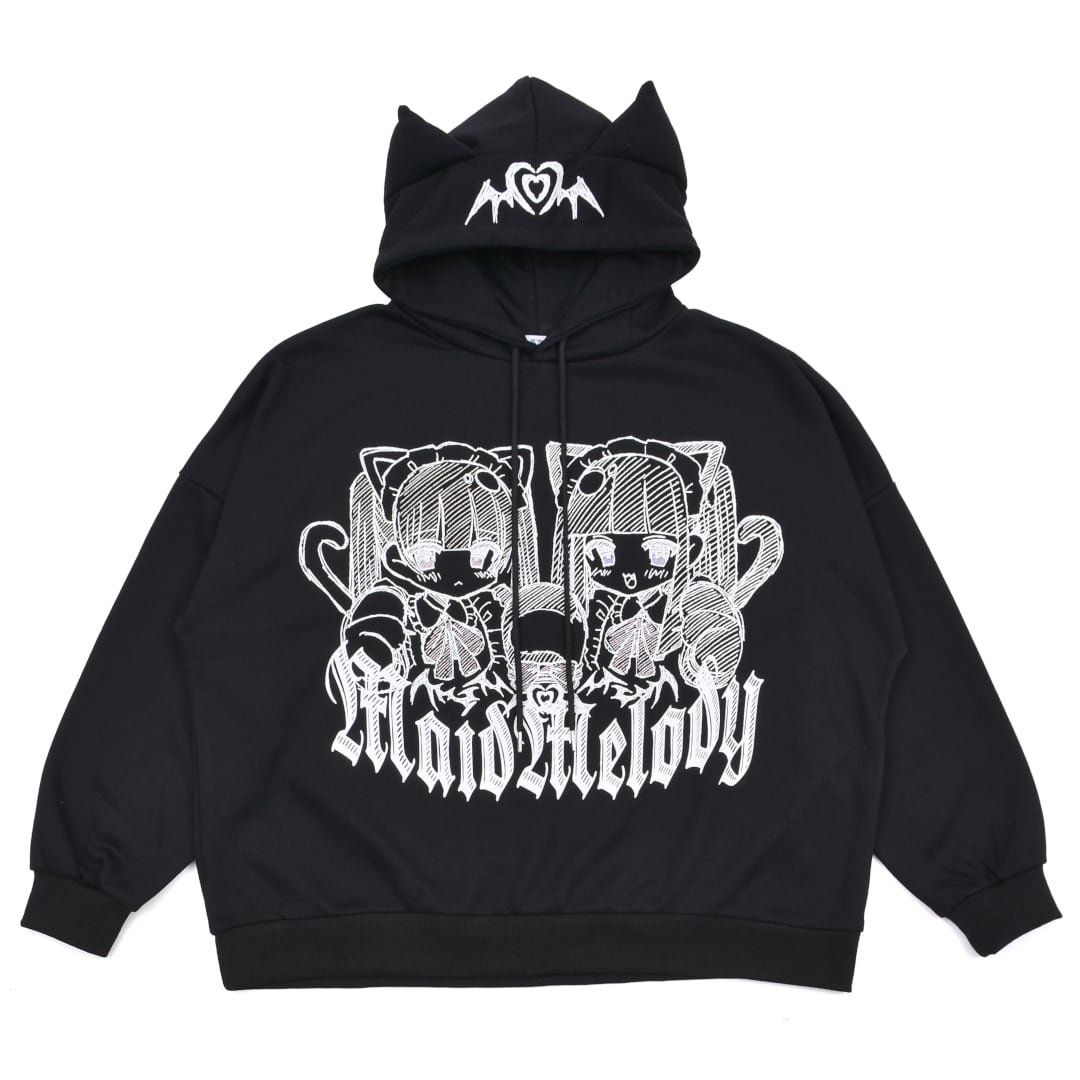 新作】ネコ耳メイドメロディーパーカー | VOLCAN&APHRODITE