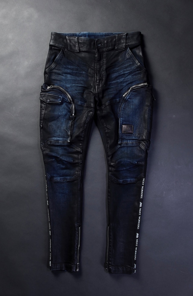 NWZ DENIM PANTS【COATED NAVY】