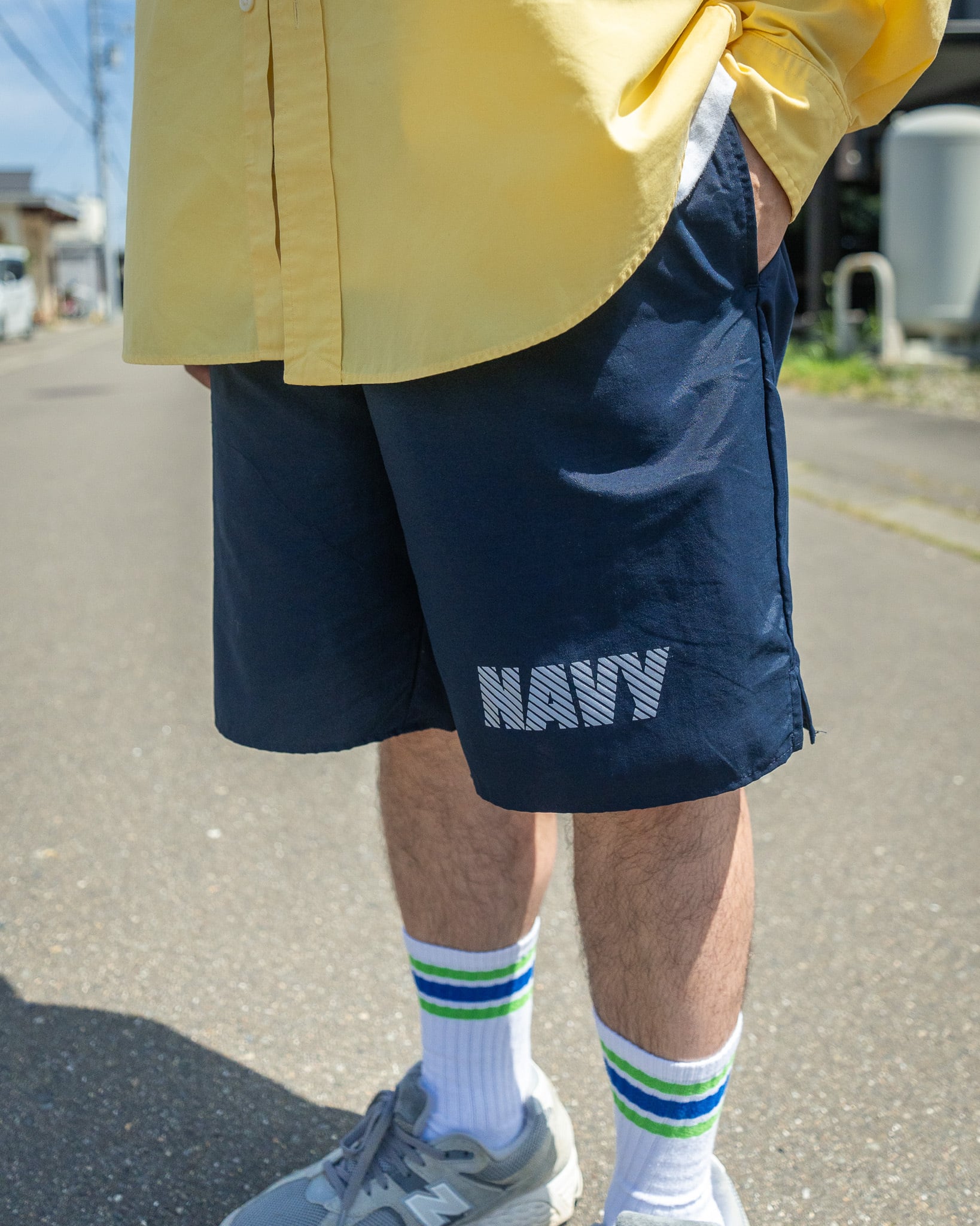 DEADSTOCK】U.S.Navy Training Shorts 