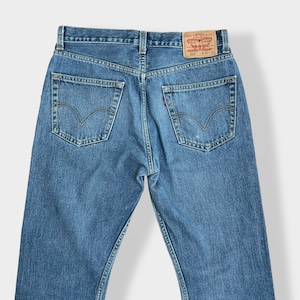 【LEVI'S】505  REGULAR FIT レギュラーフィット デニム ジーンズ ジーパン W32L30 エジプト製 テーパード リーバイス US古着