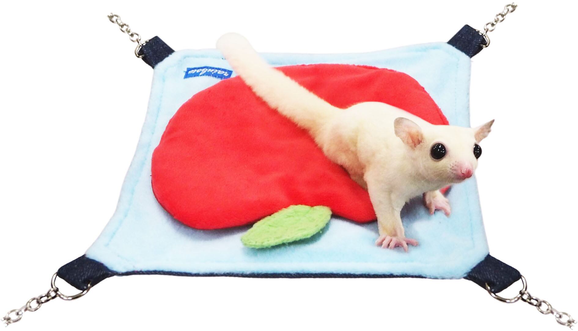 【小動物】プチ・フルーツ ハンモック りんご / もも / レモン