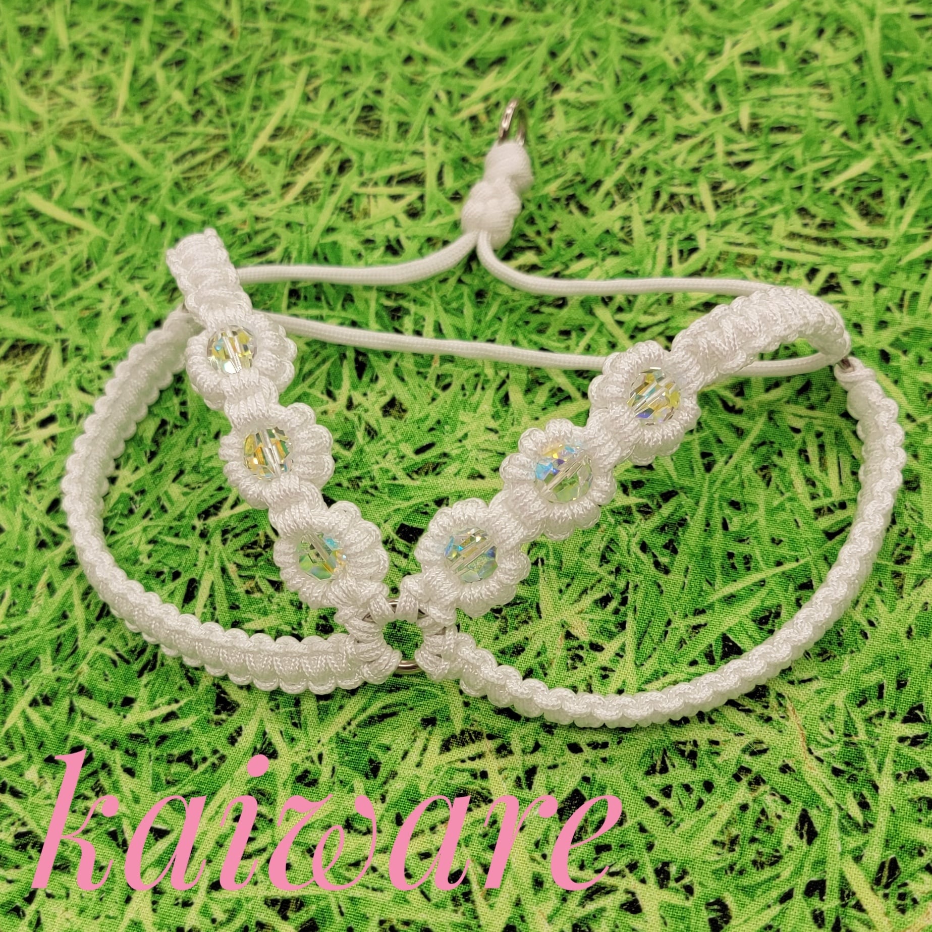 パラコードリード 大型犬 中型犬 ダブルハート編みリード | 首輪職人