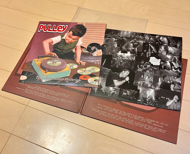 Pulley “Encore” 2LP Colored Vinyl Turquoise Splatter buzzcat records