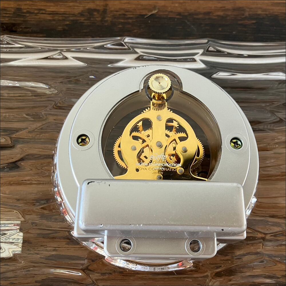 ヴィンテージ HOYA クリスタルガラス 卓上時計】 | ALL TOMORROW'S PARTIES