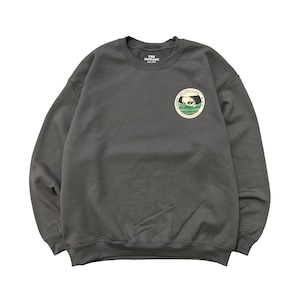 NEWAGE CLUB / PROMISE CREWNECK SWEATSHIRT CHARCOAL GREY