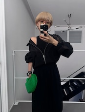 カップ付テレコアメスリtank/ブラック