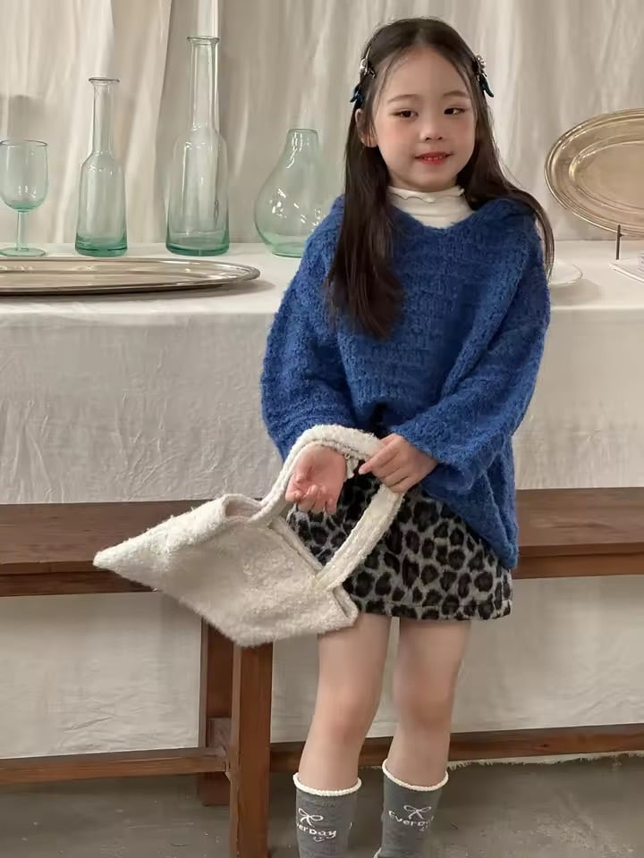 インパン付きレオパードタイトミニスカート