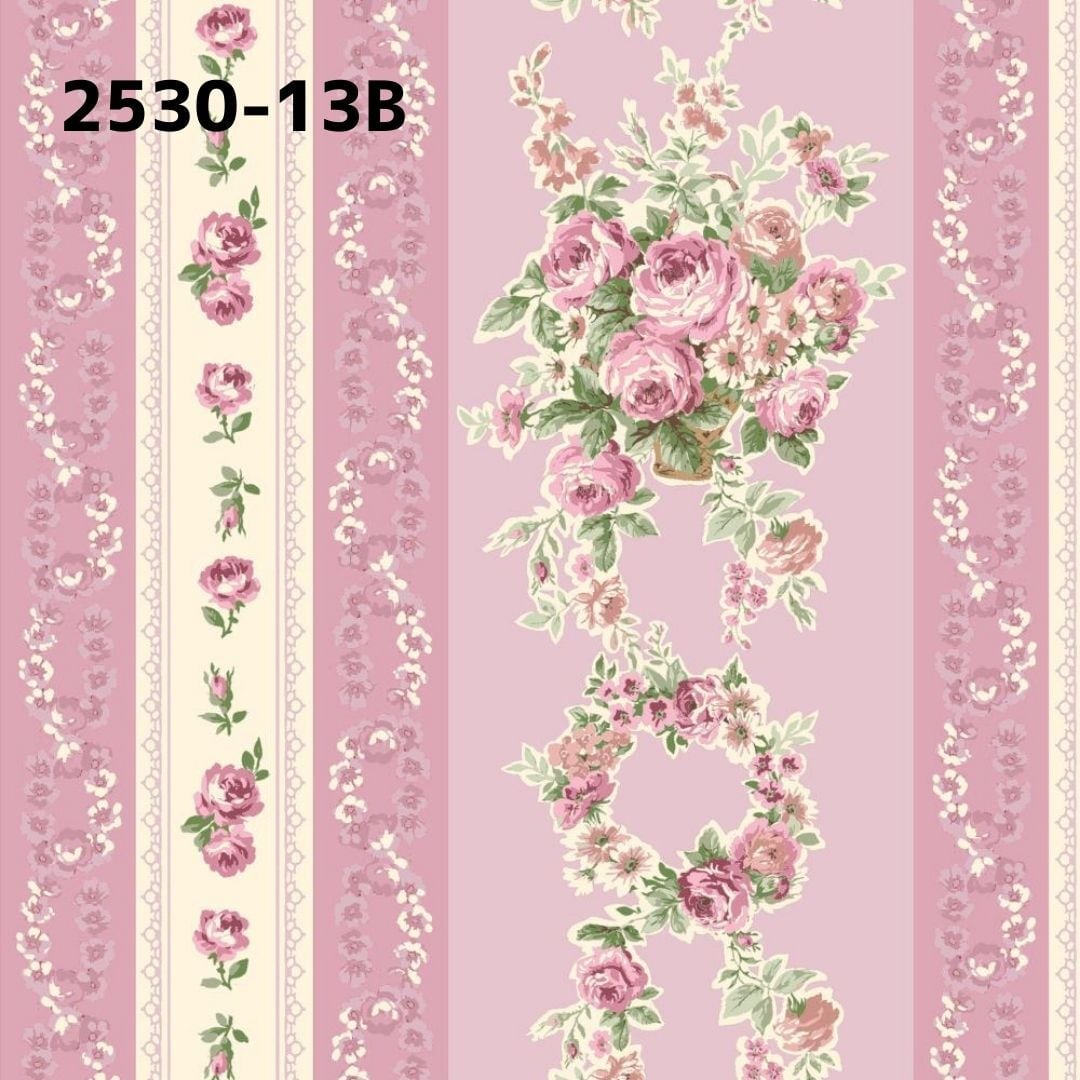 薔薇柄＊生地 Roses map