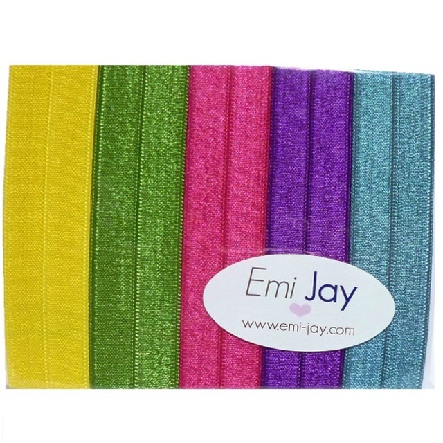 EmiJay HairTies Solidcolor BeachchickSummer 　エミージェイ ヘアータイズ　ソリッドカラー ビーチシックサマー