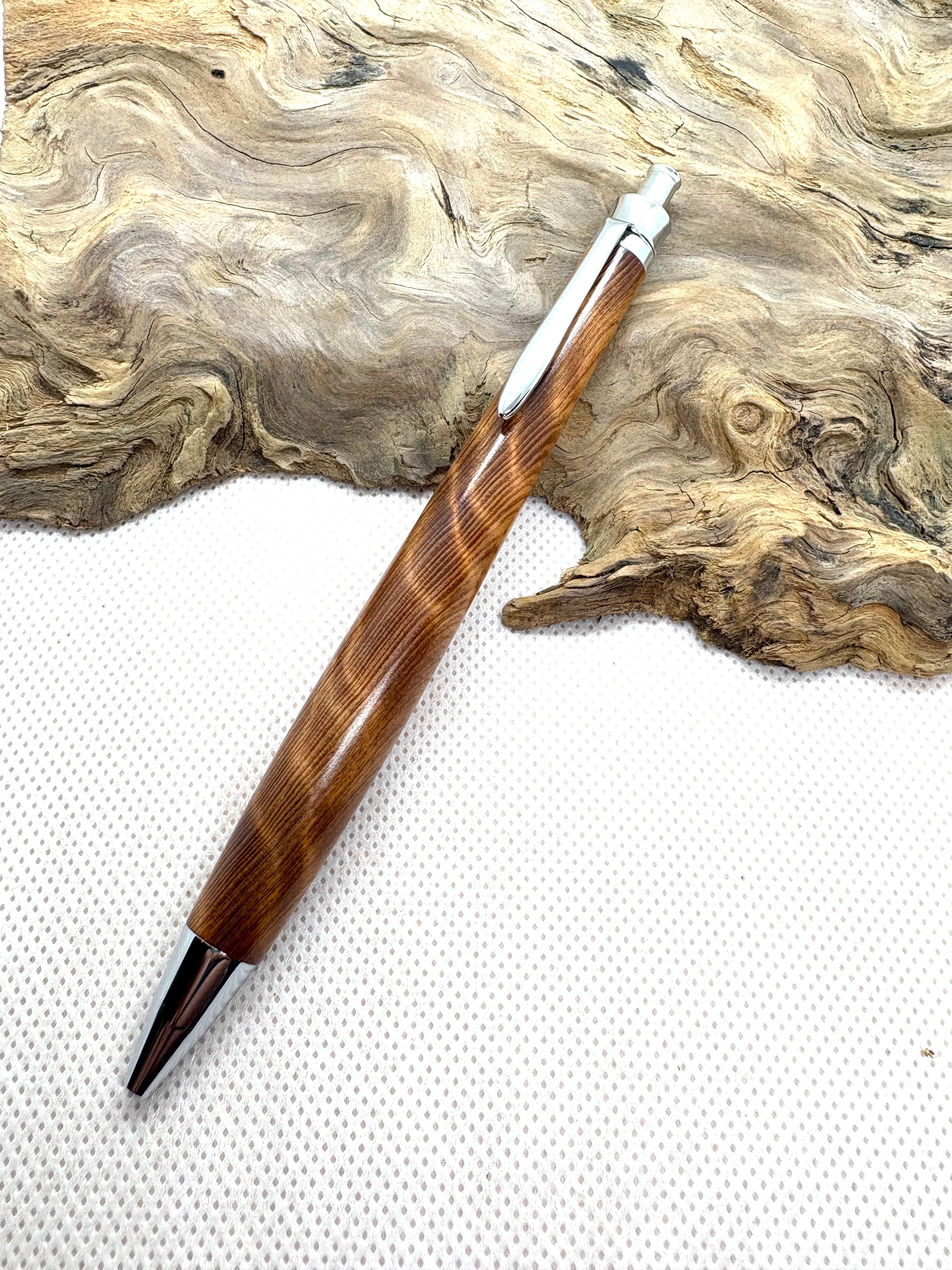 屋久杉虎杢ボールペンスリムK | 木の雑貨店/RED LINE