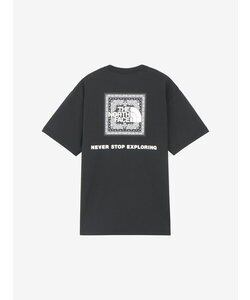 THE NORTH FACE (ノースフェイス) ショートスリーブバンダナスクエアロゴティー NT32446