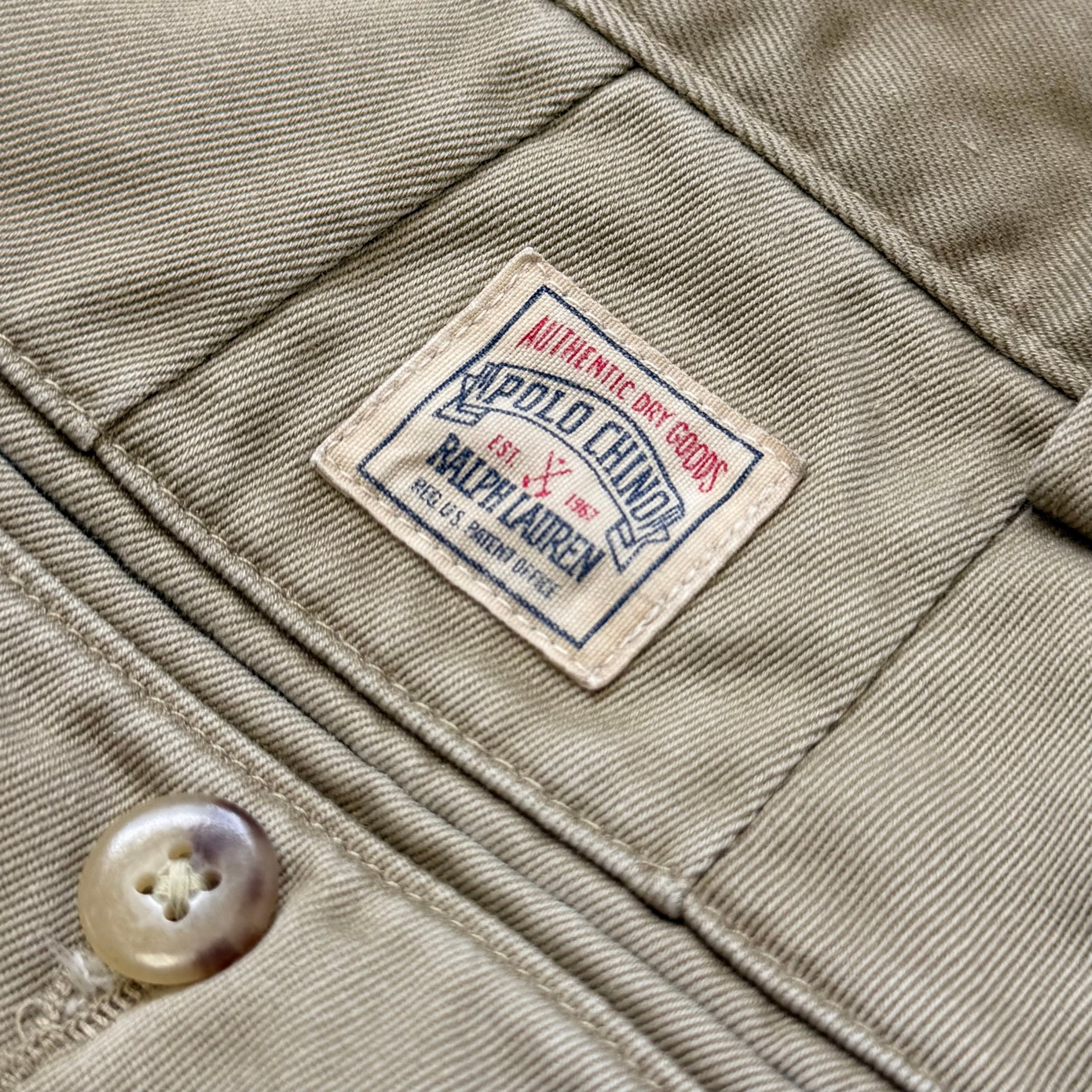 Polo Ralph Lauren THE WHITMAN CHINO 2プリーツ ヘリテージチノパンツ
