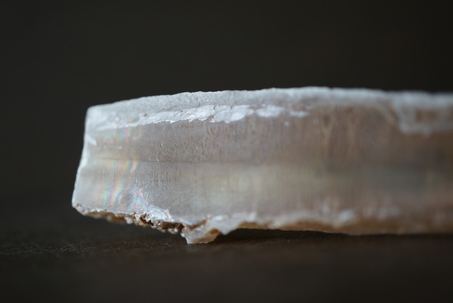 スペイン産バイカラーセレナイト Selenite  1077