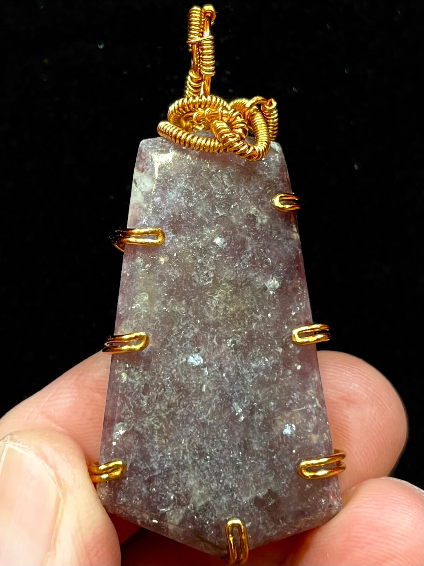 4) 採掘初期「ユーフォラライト44」ペンダントB