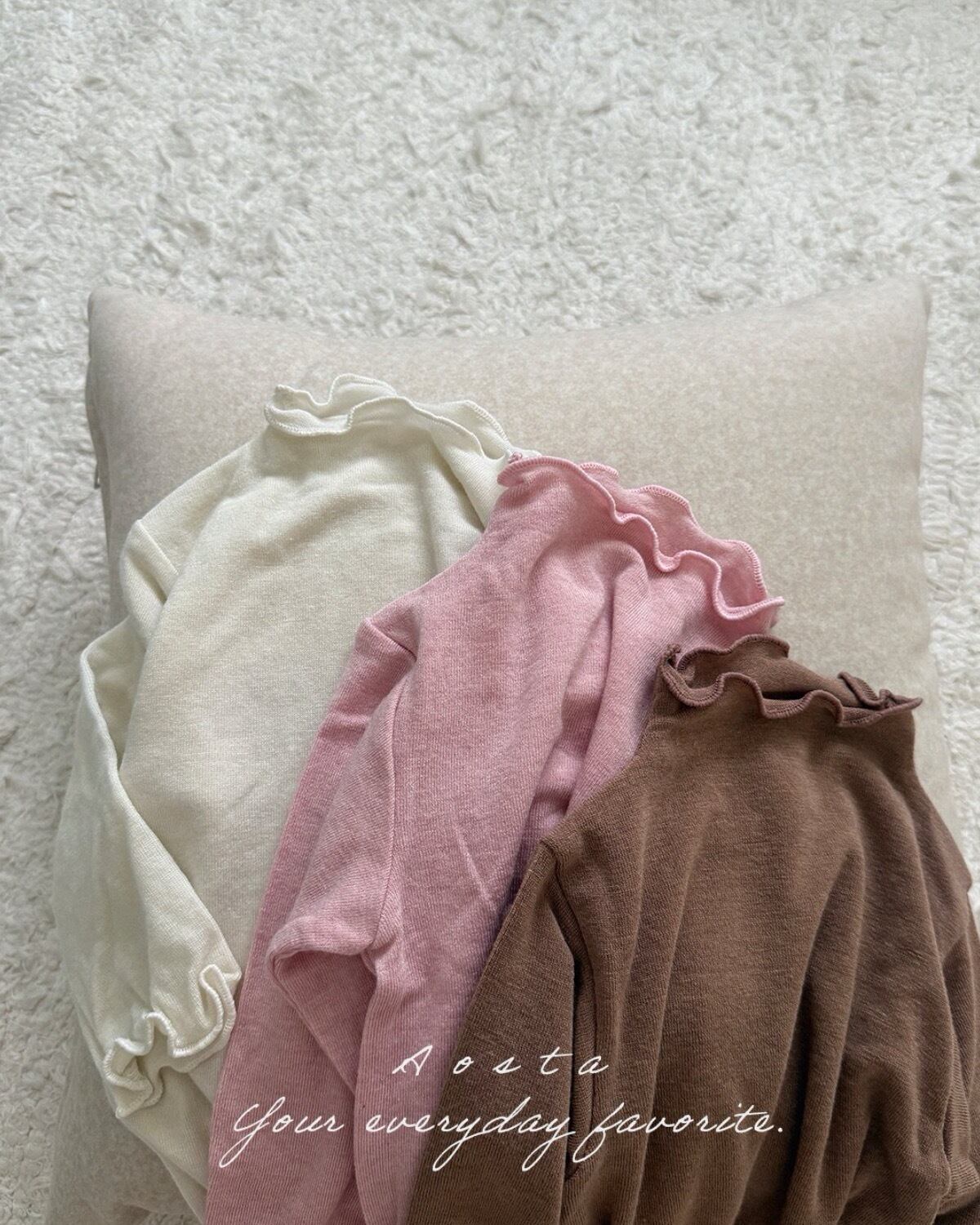 送料無料【予約】/ ソフトTシャツ / aosta